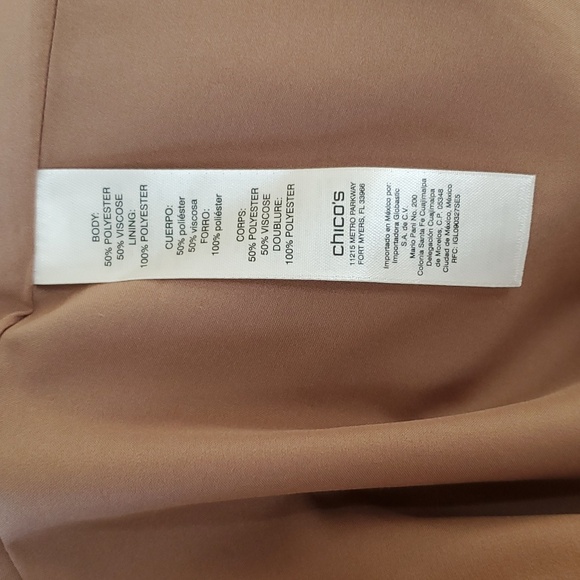 Chico's swing jacket size M/L - Picture 5 of 6